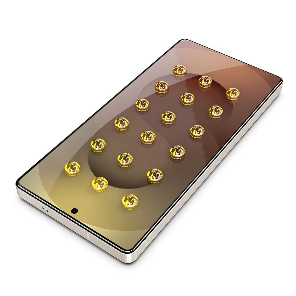 Techsuit TitanGlass CrystalHD Displayschutzfolie für Samsung Galaxy S25 S931 / S24 S921, Sicherheitsglas, Vollflächig verklebt