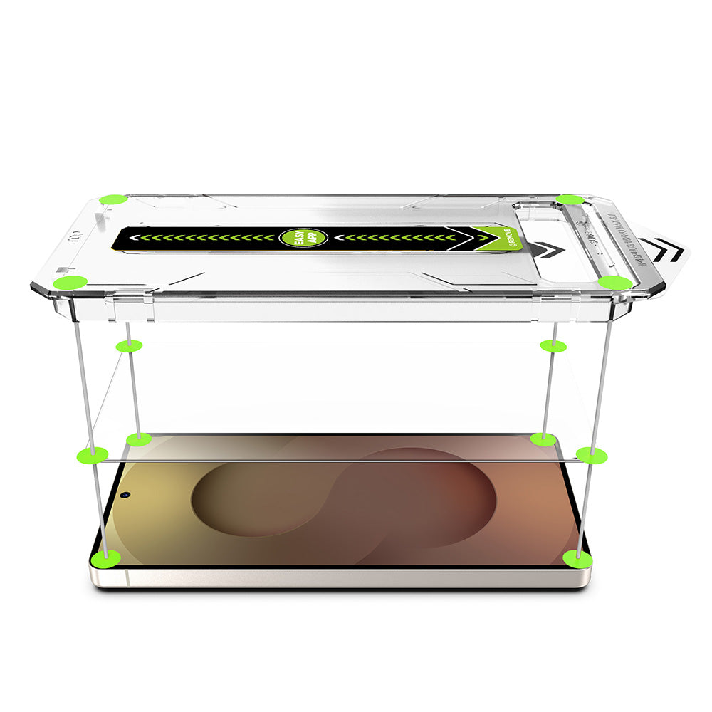 Pellicola protettiva per schermo Techsuit TitanGlass CrystalHD per Samsung Galaxy S26, Vetro Temperato, Full Glue