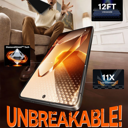 Pellicola Protettiva Schermo Torras GlassGo Install Master per Samsung Galaxy S26 Plus, Vetro Temperato, Full Glue, Trasparente