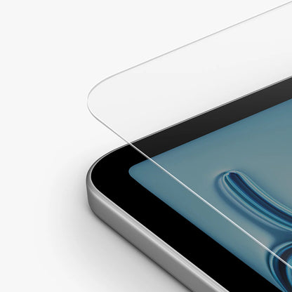 Pellicola protettiva per schermo UNIQ Optix Exofit per Apple iPad (2025), Vetro temperato, Colla completa