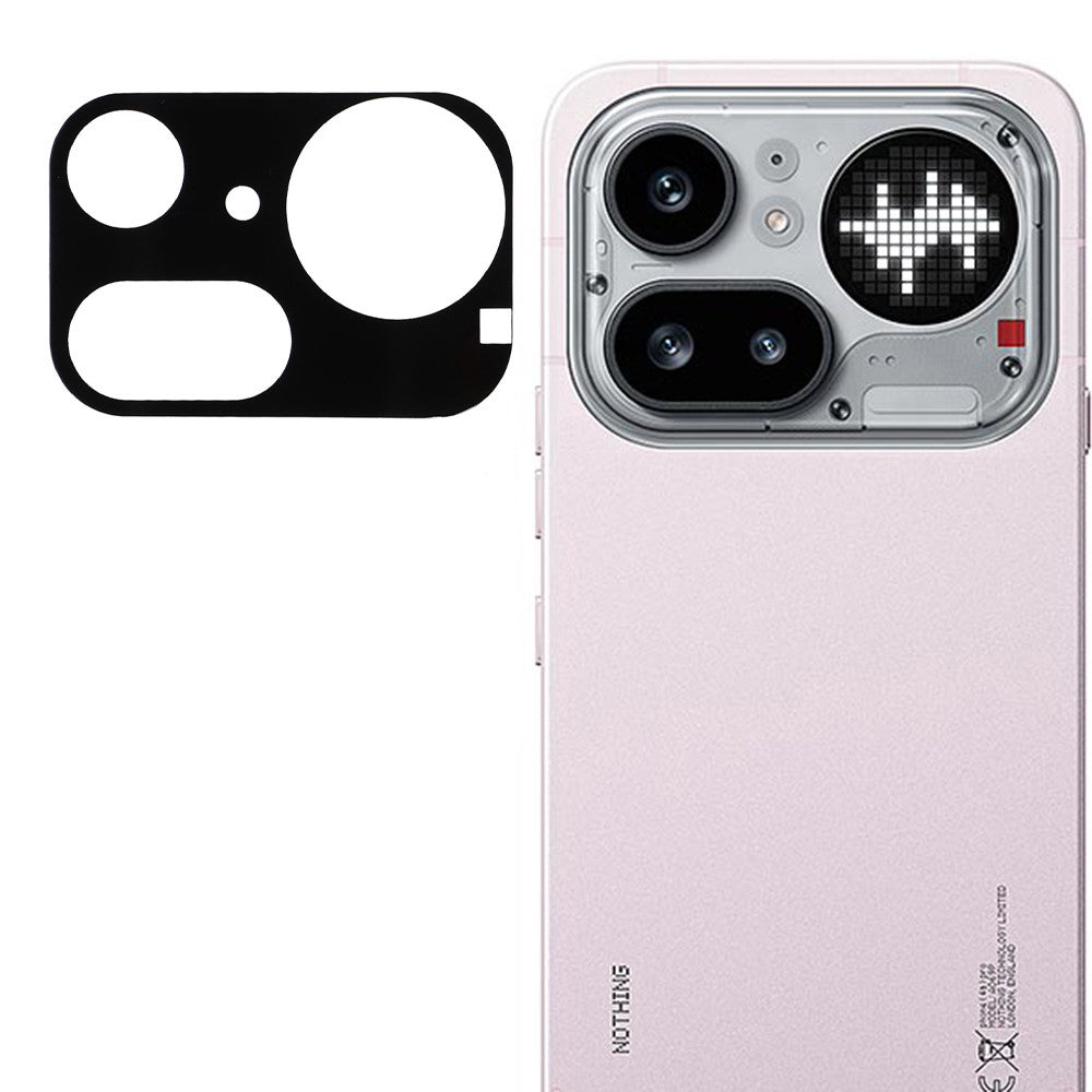 Pellicola protettiva Techsuit per Nothing Phone (4a) Pro, Vetro Temperato, Nero