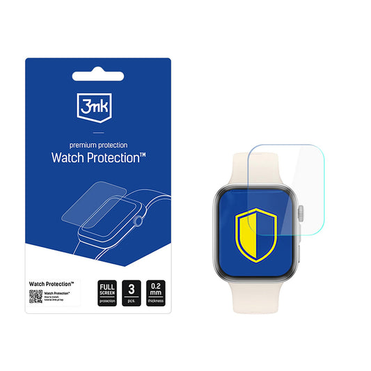 Pellicola Protettiva 3MK Arc per Huawei Watch Fit 4, Set 3 pezzi, Plastica