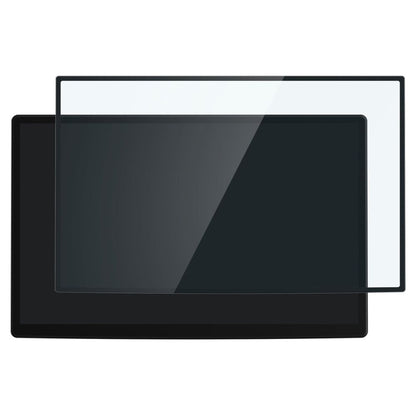 Pellicola Protettiva Spigen GlastR EZ FIT per Navigazione Tesla X / S (2022 - 2021), Vetro Temperato, Nero AGL04688