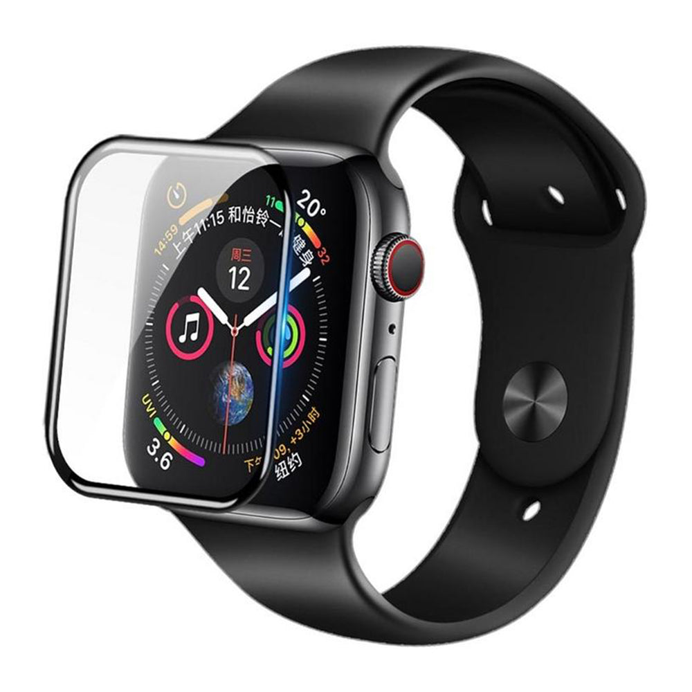 Film de protection Blueo High Molecule pour Apple Watch 40mm Series, Verre trempé, Noir