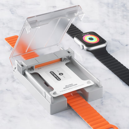Film de protection Blueo High Molecule pour Apple Watch 40mm Series, Verre trempé, Noir