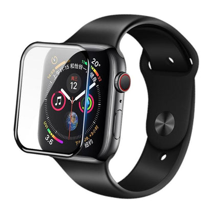 Film de protection Blueo High Molecule pour Apple Watch 44mm Series, Verre trempé, Noir