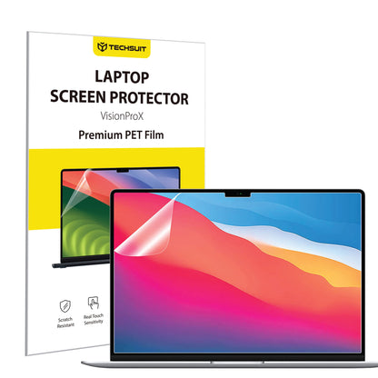 Film de Protection d'Écran Mat Anti Lumière Bleue Techsuit VisionProX pour Apple MacBook Pro 14 pouces (2024), Plastique