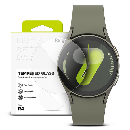 Pellicola Protettiva Ringke R4 per Samsung Galaxy Watch7 40mm, Set da 4 pezzi, Vetro Temperato