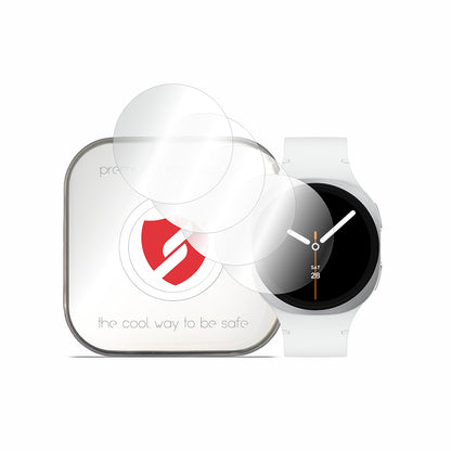 Pellicola Protettiva Smart Protection Premium Classic per Samsung Galaxy Watch8 40mm, Set da 4 pezzi, Plastica