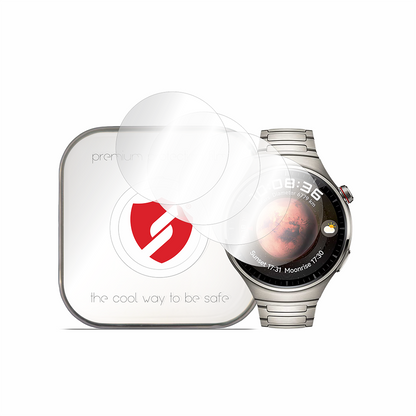 Pellicola Protettiva Smart Protection Premium Classic per Huawei Watch 4 Pro, Set da 4 pezzi, Plastica