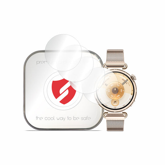 Film de protection Smart Protection Premium Classic pour Huawei Watch GT 6 41mm, lot de 4 pièces, plastique
