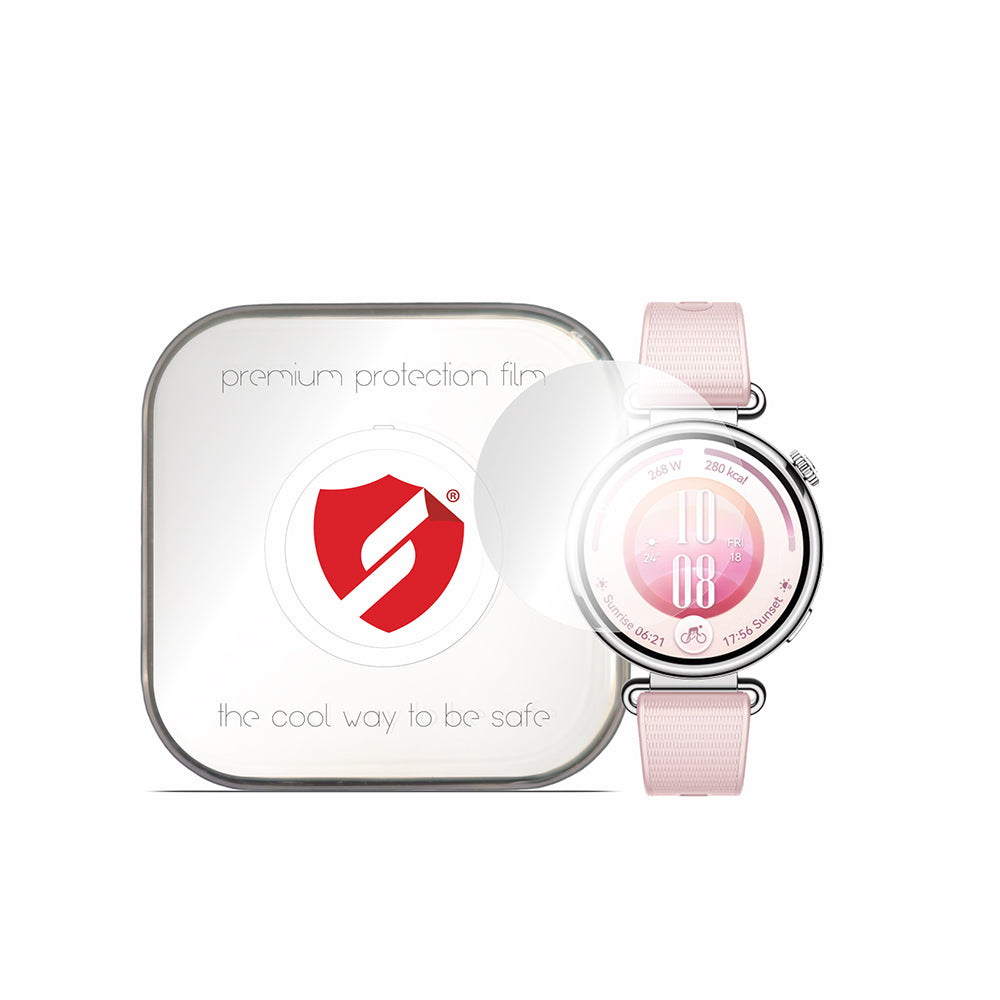 Pellicola protettiva Smart Protection Premium Classic per Huawei Watch GT 7 41 mm, plastica, set da 4 pezzi