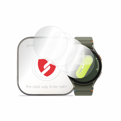 Pellicola Protettiva Smart Protection Premium Classic per Samsung Galaxy Watch7 44mm, Set da 4 pezzi, Plastica