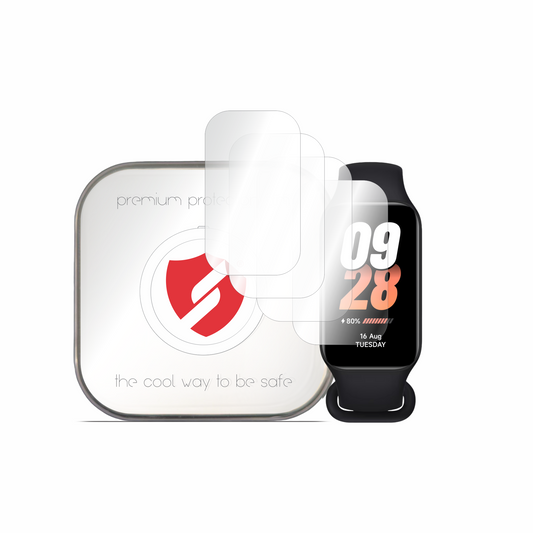 Pellicola Protettiva Smart Protection Premium Classic per Xiaomi Smart Band 8 Active, Set da 4 pezzi, Plastica