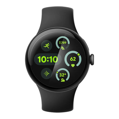 Pellicola Protettiva Spigen Elite Shield EZ FIT per Google Pixel Watch 41mm Series, Set 2 pezzi, Vetro Temperato, Trasparente AFL08524