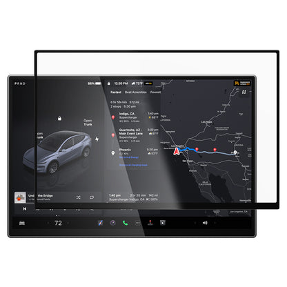 Pellicola Protettiva Spigen GlastR EZ FIT Anti-Riflesso per Navigazione Tesla Y 2026 Premium / Performance, Vetro Temperato AGL10819