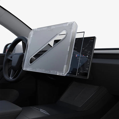Spigen GlastR EZ FIT Schutzfolie für Tesla Y 2026 Premium / Performance Navigation, Gehärtetes Glas AGL10820
