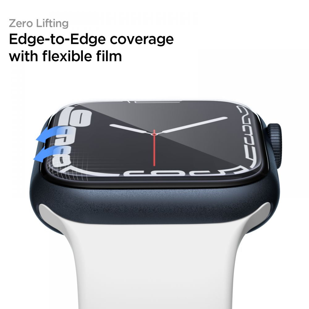 Schutzfolie Spigen Neo Flex für Apple Watch 45mm / 44mm / 42mm Serie, Set 3 Stück, Kunststoff AFL04049