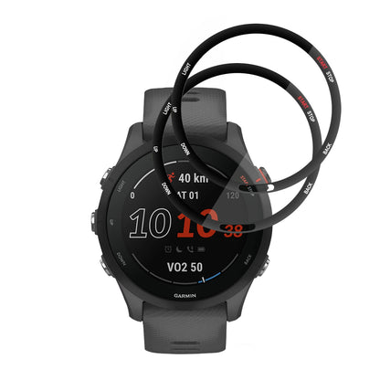 Schutzfolie Techsuit Nano Flex für Garmin Forerunner 255 Music / 255, Set 2 Stück, Kunststoff, Schwarz
