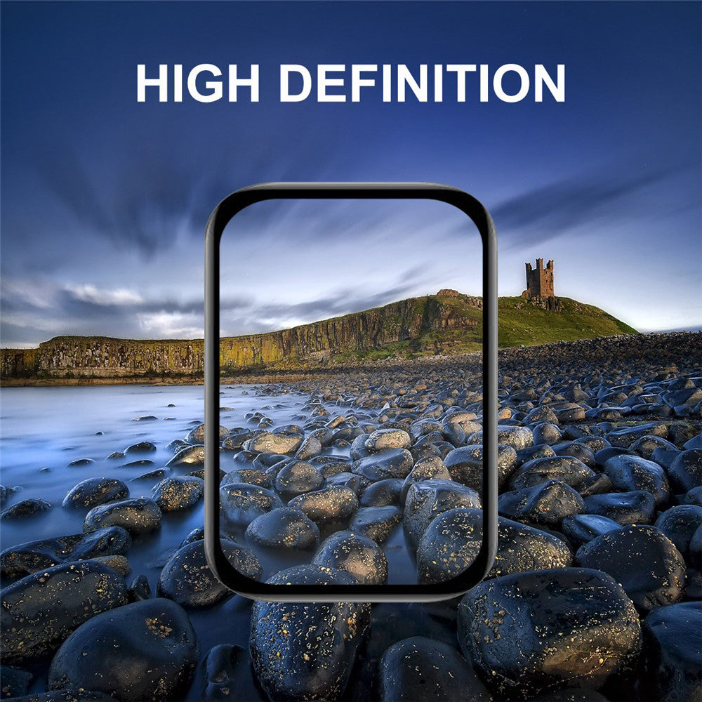 Film de protection Techsuit Nano Flex pour Google Pixel Watch 4 45mm, Set de 2 pièces, Plastique, Noir