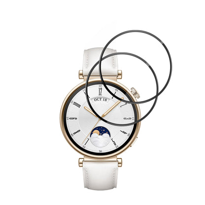 Pellicola Protettiva Techsuit Nano Flex per Huawei Watch GT 4 41mm, Set 2 pezzi, Plastica, Nera