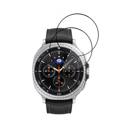 Pellicola Protettiva Techsuit Nano Flex per Samsung Galaxy Watch8 Classic, Set 2 pezzi, Plastica, Nera