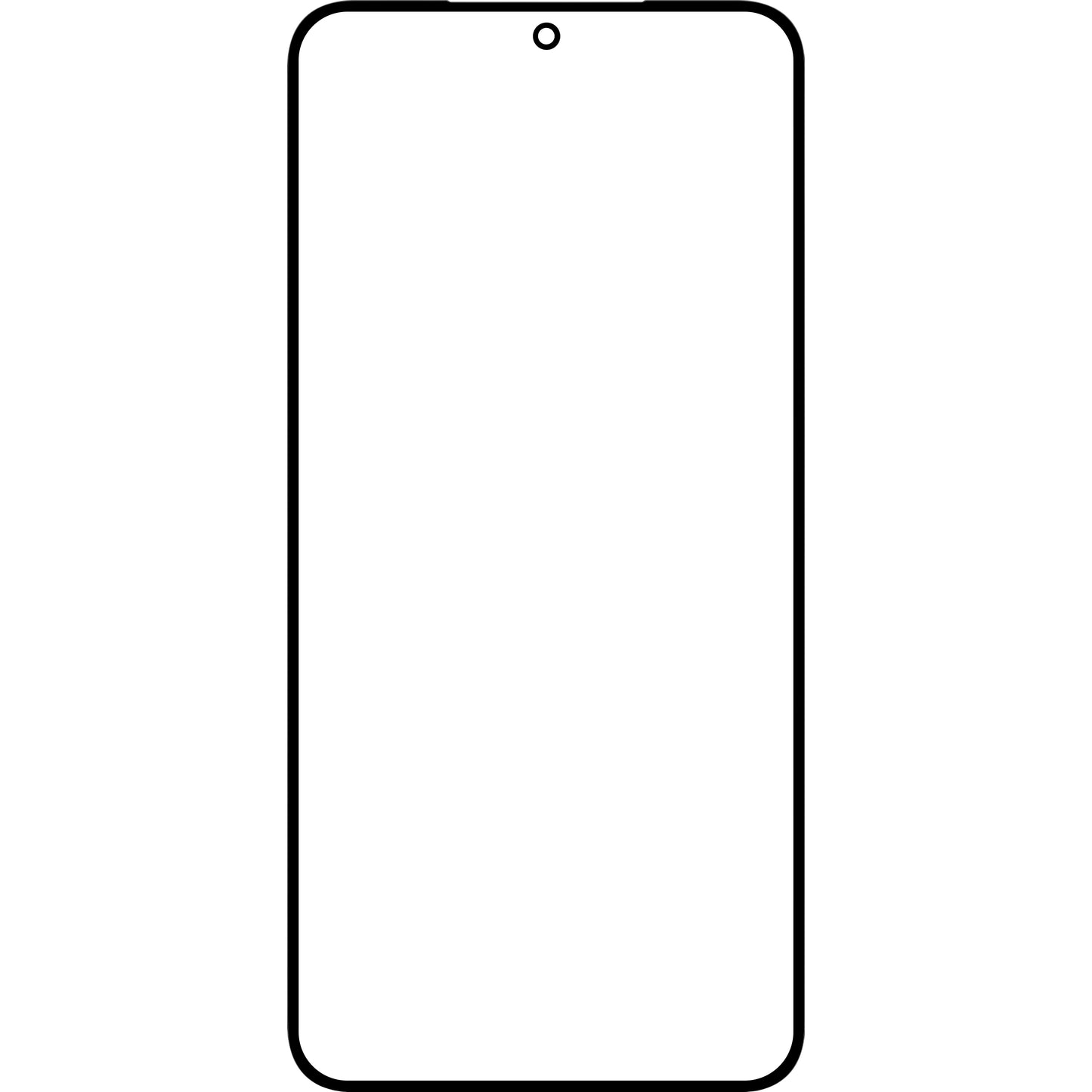 Vetro Schermo + OCA Forward Shield per Samsung Galaxy S23 S911, Nero
