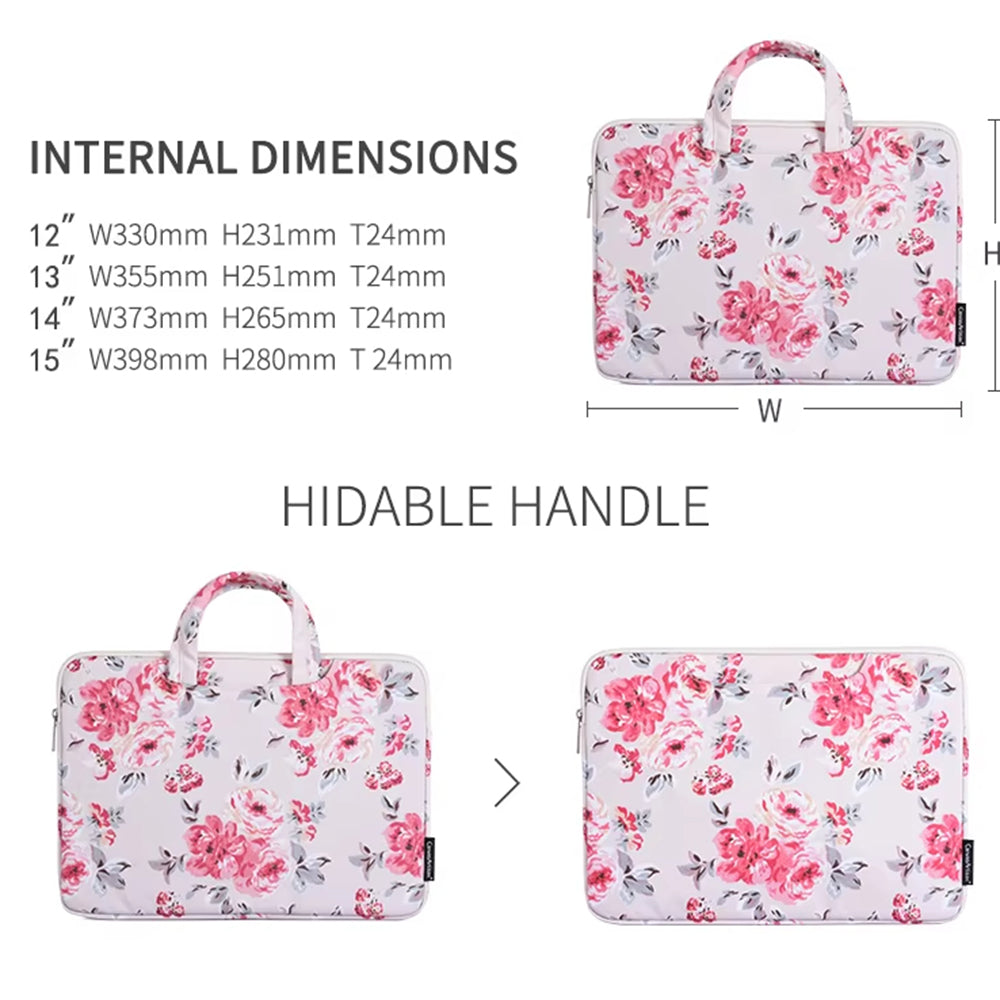 Borsa CanvasArtisan H10-B01 per Laptop 15inch - 16inch, Bianca