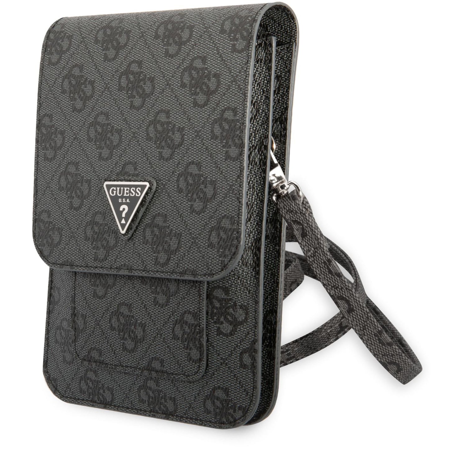 Borsa Universale per Telefono, Guess, 4G Triangle Logo, Nera