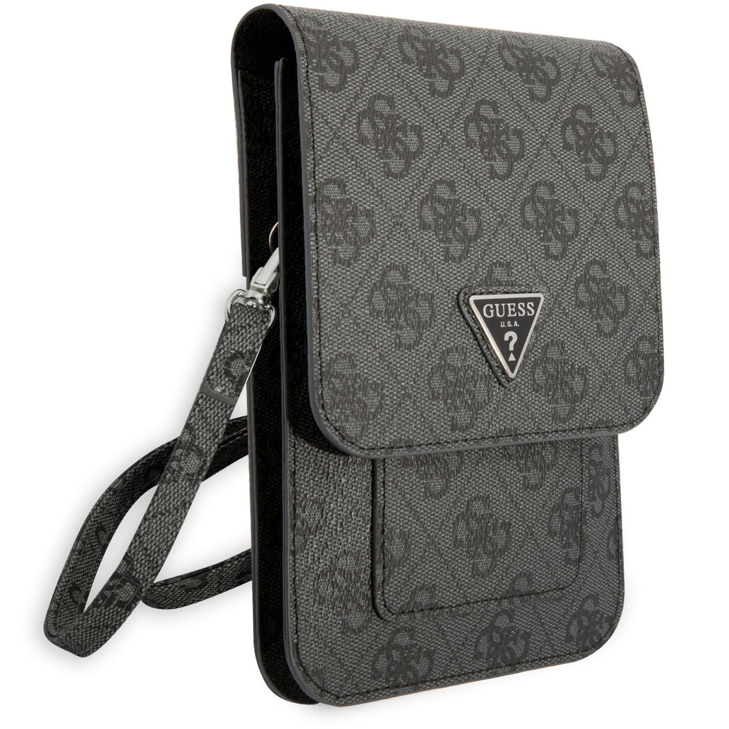 Borsa Universale per Telefono, Guess, 4G Triangle Logo, Nera