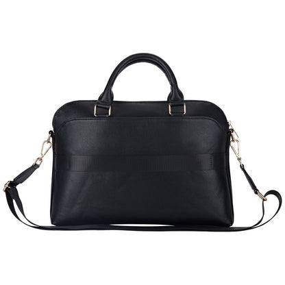 Sac Guess Grained Triangle Logo pour Ordinateur Portable 15 pouces, Noir