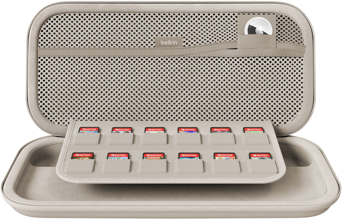 Borsa Protettiva Belkin Travel per Console Nintendo Switch 2, Beige ENA002hqSA