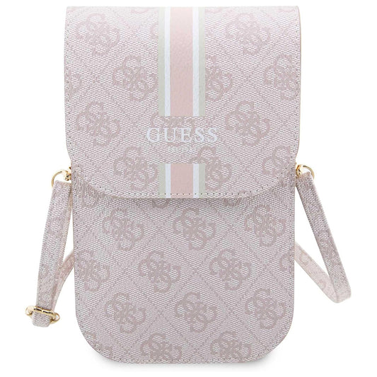 Borsa Universale per Telefono, Guess, 4G Stripes, Rosa