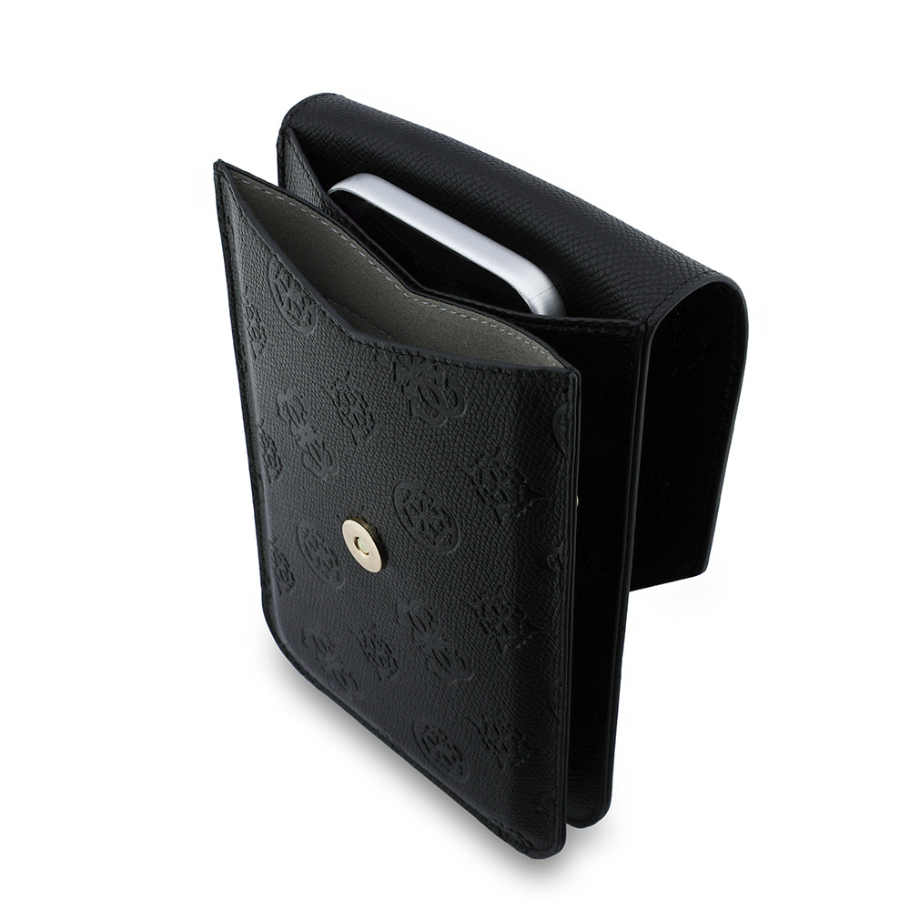 Universaltasche für Telefon, Guess, Grained Peony, Schwarz