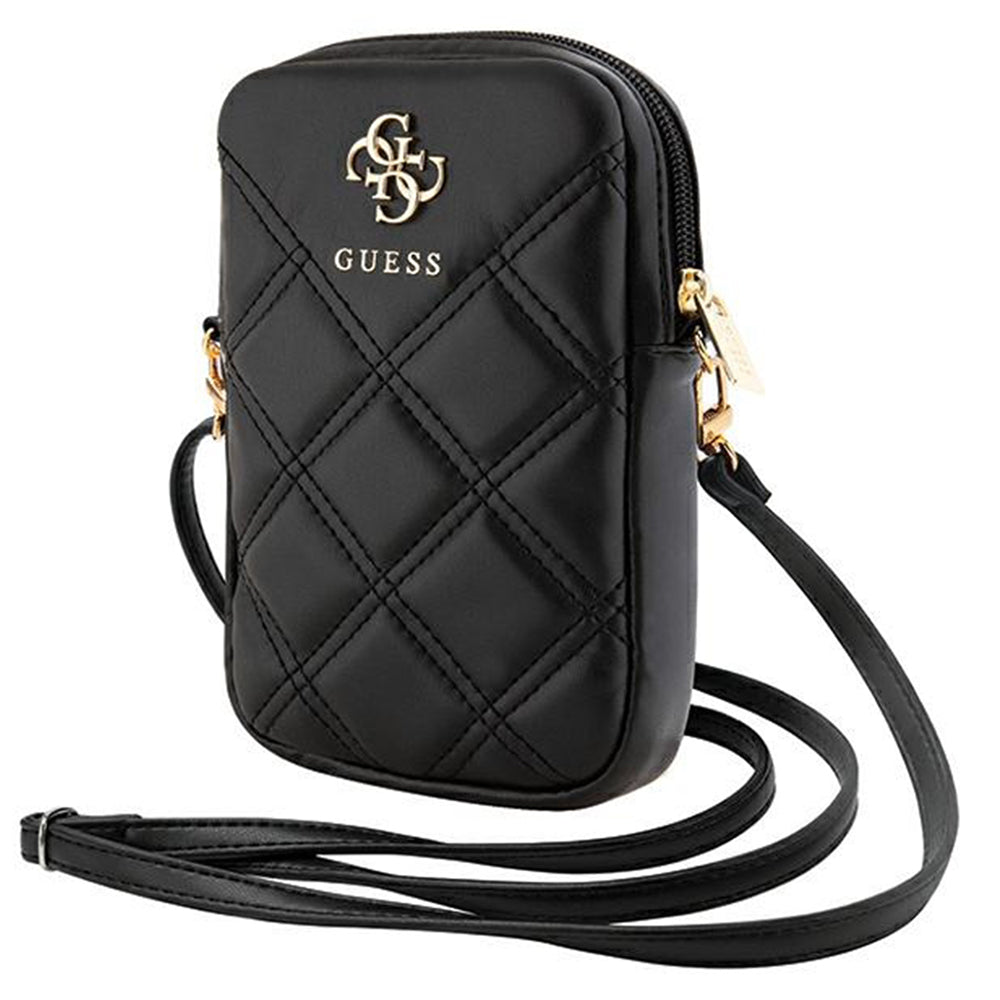 Sac Universel pour Téléphone, Guess, Quilted 4G, Noir