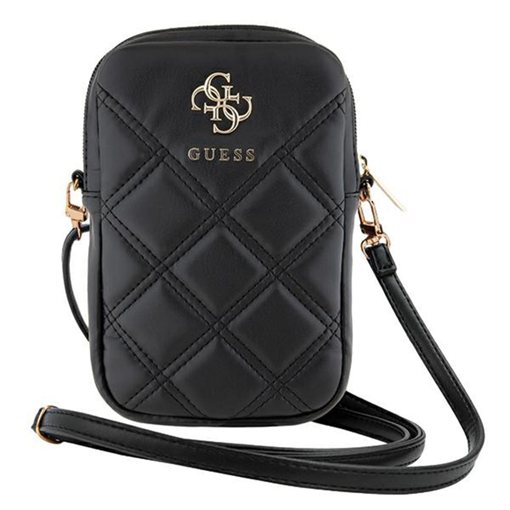 Sac Universel pour Téléphone, Guess, Quilted 4G, Noir