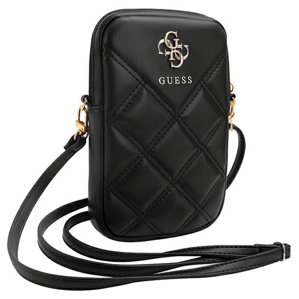 Sac Universel pour Téléphone, Guess, Quilted 4G, Noir