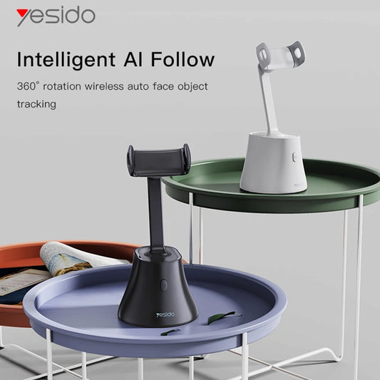 Gimbal Stabilizzatore Yesido SF10 Face Tracking 360, Nero