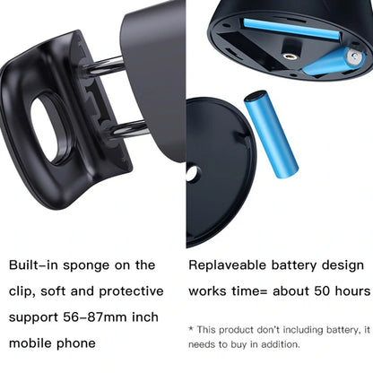 Gimbal Stabilizzatore Yesido SF10 Face Tracking 360, Nero