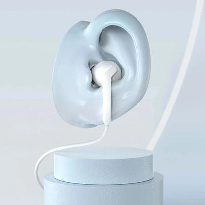 Écouteurs mains libres 3,5 mm Dudao X3+, Blanc