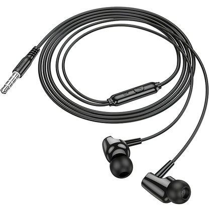 Handsfree 3.5mm HOCO M112, Schwarz