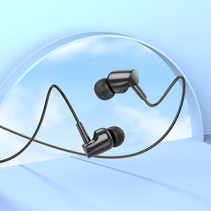 Handsfree 3.5mm HOCO M112, Schwarz