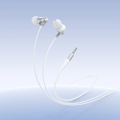 Kit mains libres 3,5 mm HOCO M119, Argent
