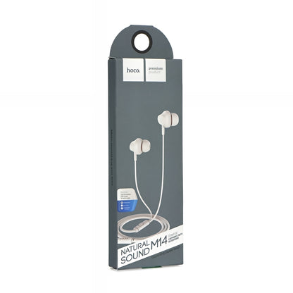Handsfree 3.5mm HOCO M14, Weiß