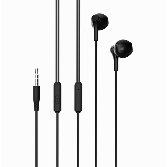 Auricolare 3.5mm XO Design EP39, Nero