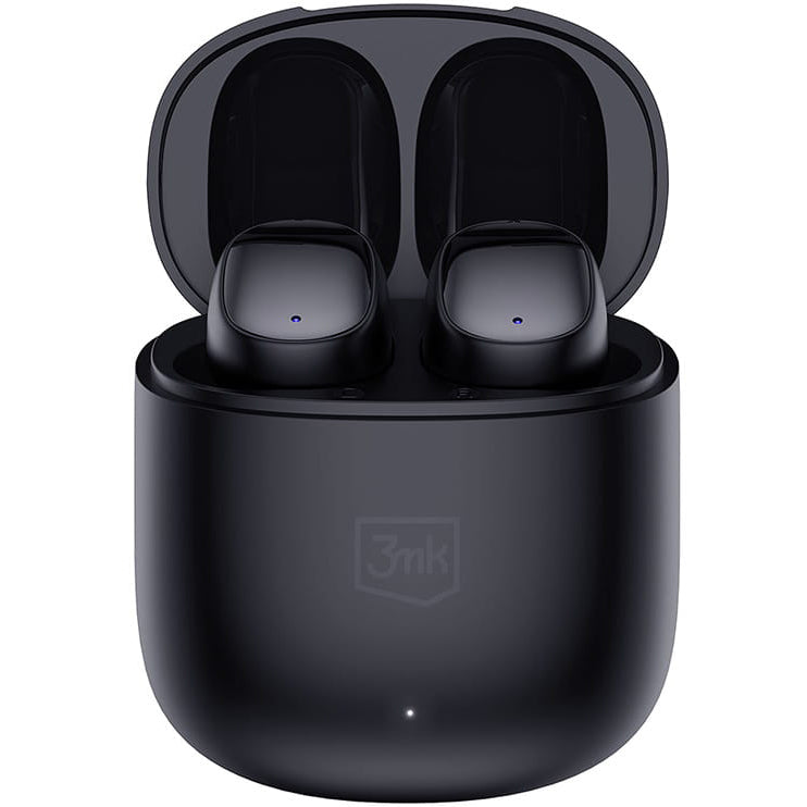 Écouteurs Bluetooth sans fil 3MK FlowBuds, TWS, Noir