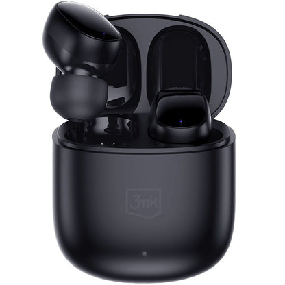 Écouteurs Bluetooth sans fil 3MK FlowBuds, TWS, Noir