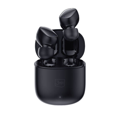 Écouteurs Bluetooth sans fil 3MK FlowBuds, TWS, Noir