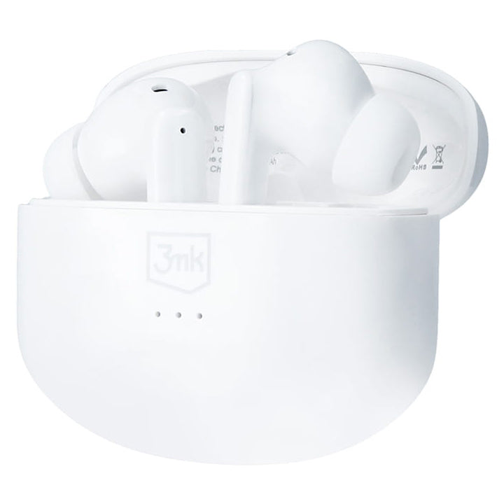 Kit mains libres Bluetooth 3MK LIFEPODS, TWS, ANC, Blanc