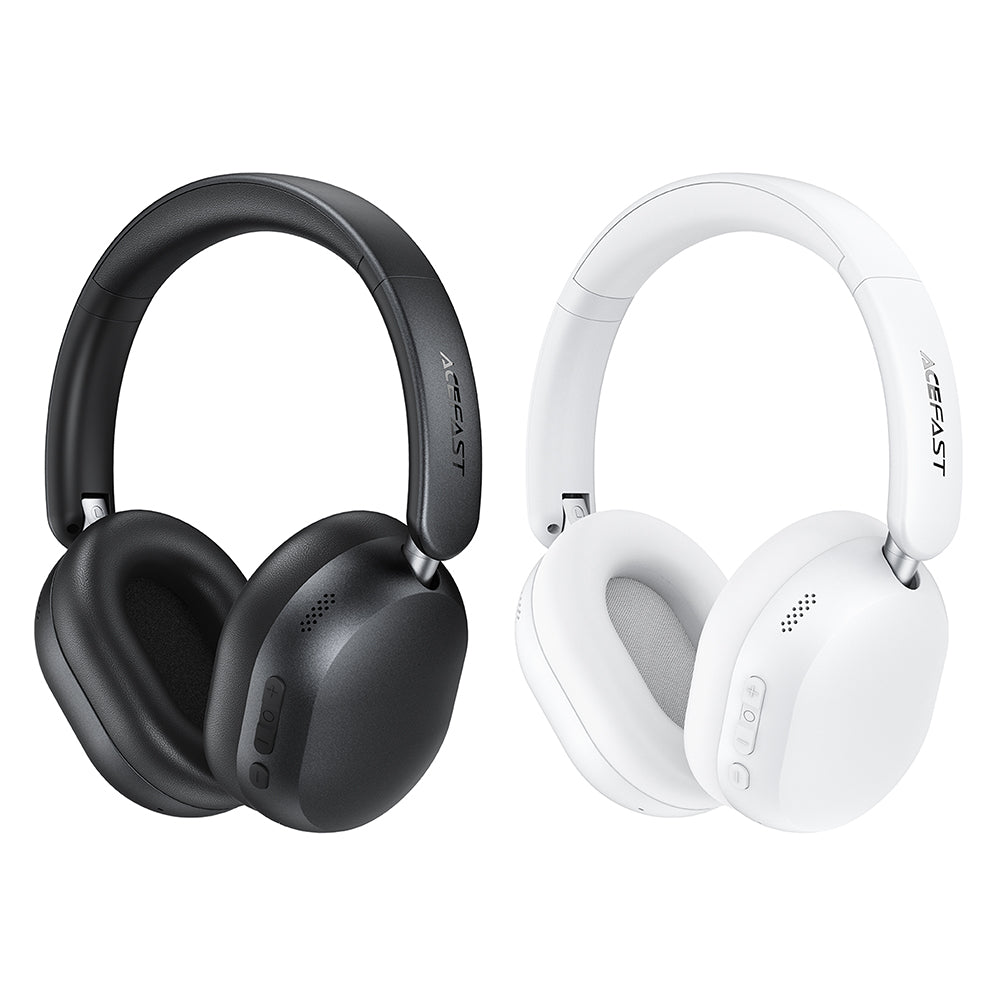 Handsfree Bluetooth Acefast H12, A2DP, ANC, Weiß